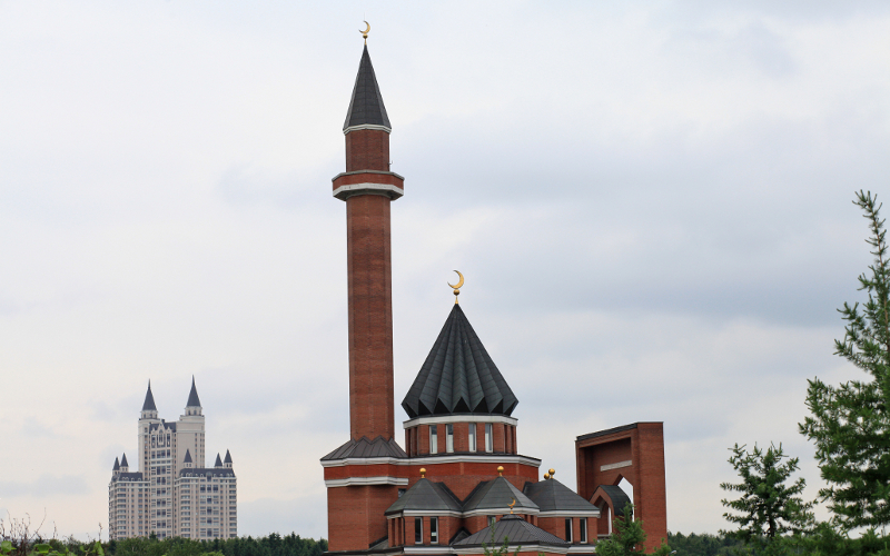 Мемориальная мечеть на Поклонной горе © KM.RU, Алексей Белкин Мемориальная мечеть на Поклонной горе © KM.RU, Алексей Белкин