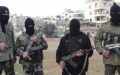 Сирийские боевики. Фото пользователя Twitter @khalidkhan787 Сирийские боевики. Фото пользователя Twitter @khalidkhan787