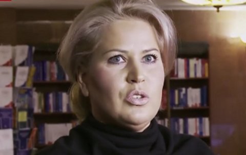 Евгения Васильева. Стоп-кадр с видео в YouTube Евгения Васильева. Стоп-кадр с видео в YouTube