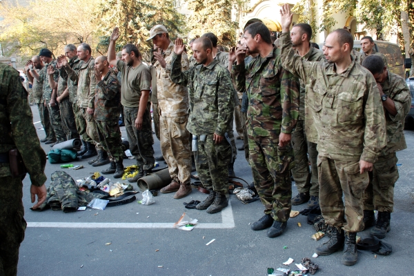 Пленные украинские военные © РИА Новости, Геннадий Дубовой Пленные украинские военные © РИА Новости, Геннадий Дубовой