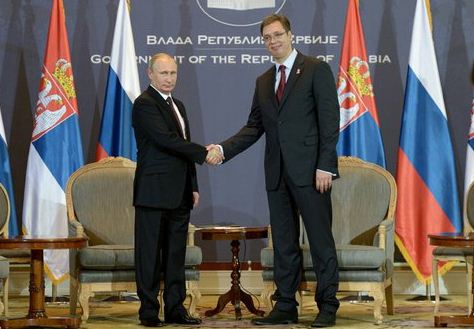Владимир Путин и Александр Вучич. Фото с сайта kremlin.ru Владимир Путин и Александр Вучич. Фото с сайта kremlin.ru