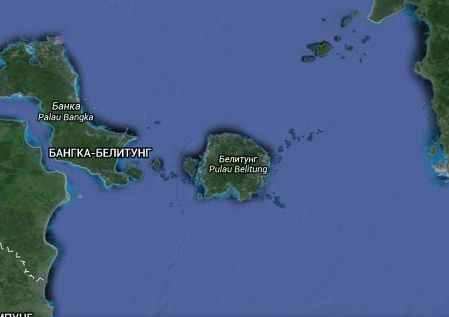 Предположительное место катастрофы. Снимок со спутника с сервиса Google maps