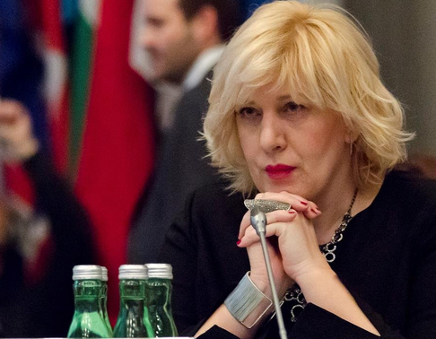 Дуня Миятович. Фото пользователя Twitter @OSCE_RFoM