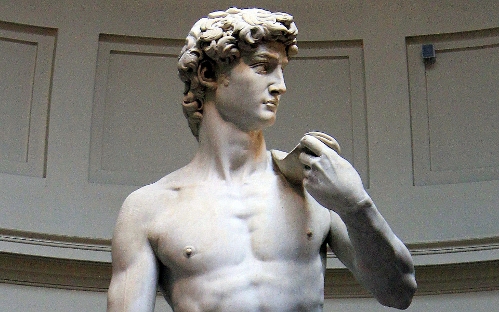 Статуя Давида работы Микеланджело. Фото Jorge Valenzuela A с сайта wikipedia.org Статуя Давида работы Микеланджело. Фото Jorge Valenzuela A с сайта wikipedia.org