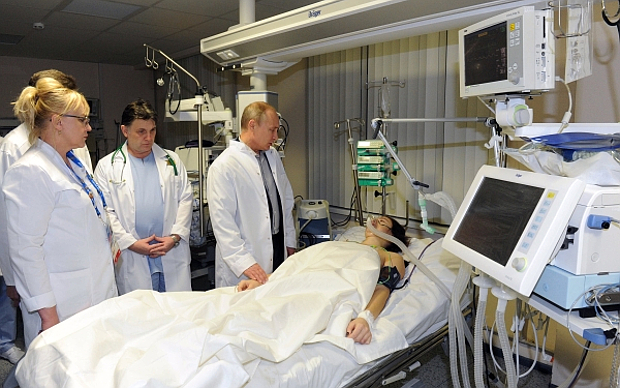 Владимир Путин и Мария Комиссарова © РИА Новости, Михаил Климентьев Владимир Путин и Мария Комиссарова © РИА Новости, Михаил Климентьев