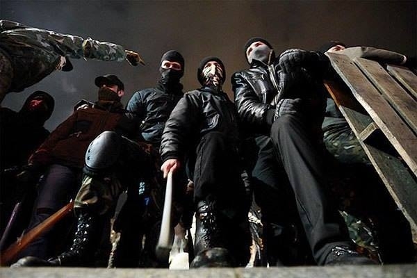 Бойцы «Правого сектора». Фото из официальной группы «ВКонтакте»