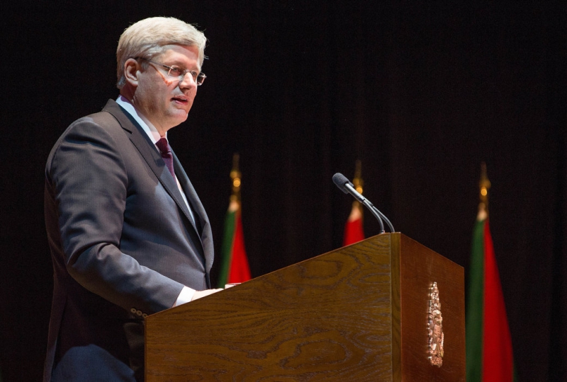 Стивен Харпер. Фото с сайта pm.gc.ca