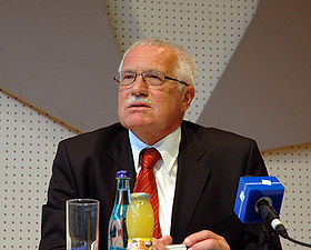 Вацлав Клаус. Фото с сайта wikipedia.org