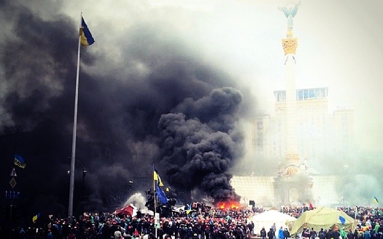 «Евромайдан». Фото пользователя Instagram lazarevych