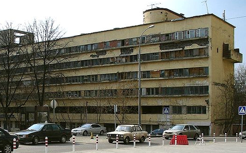 Дом Наркомфина. Фото NVO с сайта wikimedia.org Дом Наркомфина. Фото NVO с сайта wikimedia.org