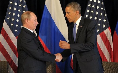 Владимир Путин и Барак Обама. Фото с сайта kremlin.ru Владимир Путин и Барак Обама. Фото с сайта kremlin.ru