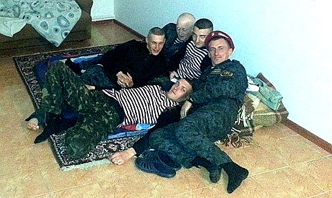 Бойцы Нацгвардии Украины. Фото пользователя Facebook Андрея Хлебореза Бойцы Нацгвардии Украины. Фото с Facebook Андрея Хлебореза