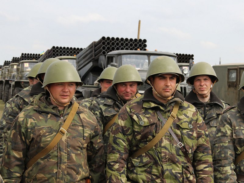 Украинские военные. Фото с сайта mil.gov.ua