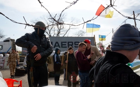 Блокпост Евромайдана под Одессой. Фото с сайта timer.od.ua Блокпост Евромайдана под Одессой. Фото с сайта timer.od.ua