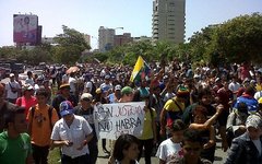 Акция протеста в Венесуэле. Фото с сайта wikipedia.org Акция протеста в Венесуэле. Фото с сайта wikipedia.org