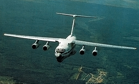 Ил-76. Фото с сайта mil.ru Ил-76. Фото с сайта mil.ru