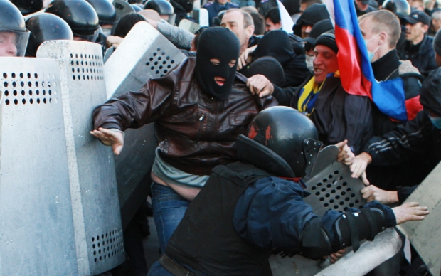Участники митинга в Донецке © РИА Новости, Ирина Горбасева Участники митинга в Донецке © РИА Новости, Ирина Горбасева