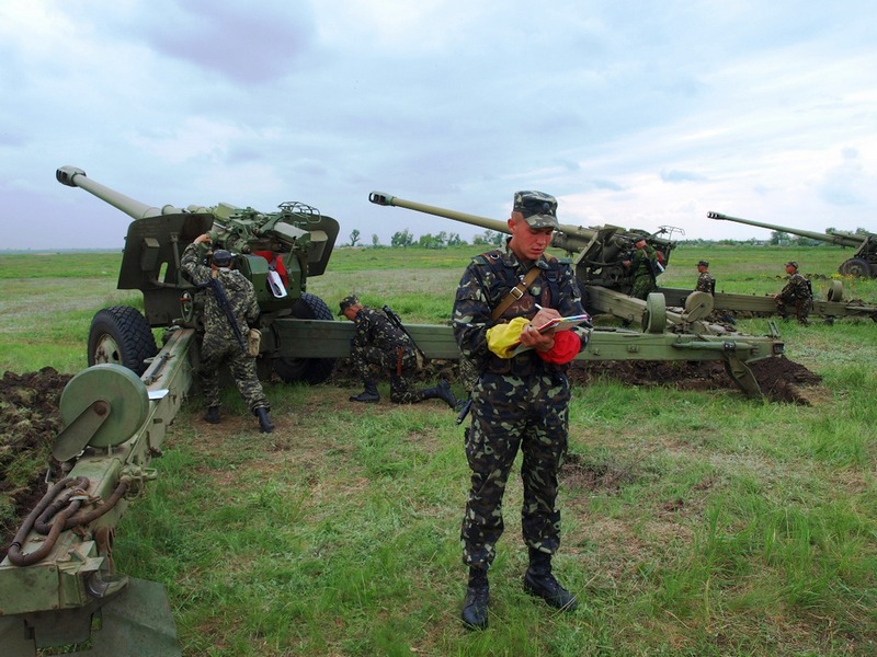 Украинские солдаты. Фото с сайта mil.gov.ua
