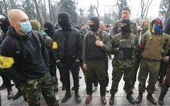 Активисты «Правого сектора». Фото с сайта trust.ua