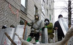 Самооборона Славянска. Фото с сайта slavgorod.com.ua Самооборона Славянска. Фото с сайта slavgorod.com.ua