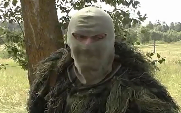 Украинский наемник. Кадр из видео с сайта <a target="_blank" href=" http://www.mil.gov.ua/multimedia/video/programa-cztrs-mou-sluzhu-ukraini.html">mil.gov.ua</a> Украинский наемник. Кадр из видео с сайта mil.gov.ua