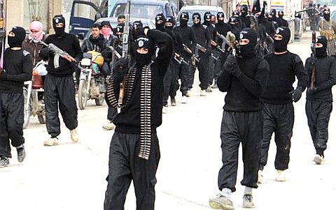 Боевики ISIL. Кадр телеканала Press TV Боевики ISIL. Кадр телеканала Press TV