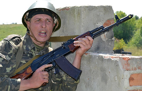 Украинский солдат. Фото с сайта mil.gov.ua Украинский солдат. Фото с сайта mil.gov.ua