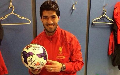 Луис Суарес. Фото пользователя Twitter @luis16suarez Луис Суарес. Фото пользователя Twitter @luis16suarez