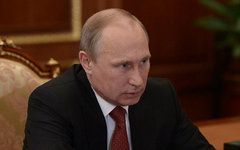 Владимир Путин. Фото с сайта kremlin.ru