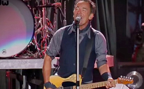 Брюс Спрингстин. Стоп-кадр с YouTube