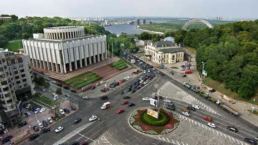 Европейская площадь в Киеве. Фото с сайта nemiga.info