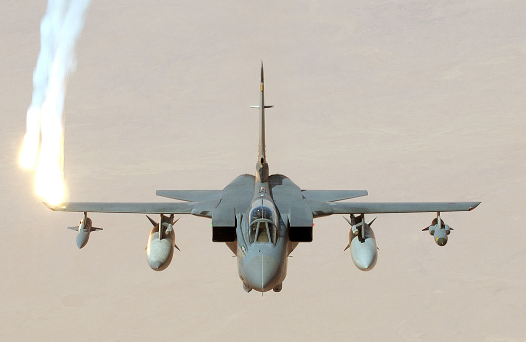 Истребитель британских ВВС Tornado. Фото с сайта wikipedia.org