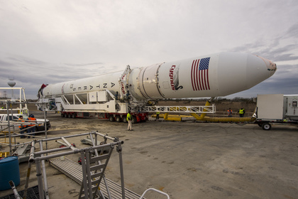 Ракета-носитель Antares. Фото с сайта nasa.com Ракета-носитель Antares. Фото с сайта nasa.com