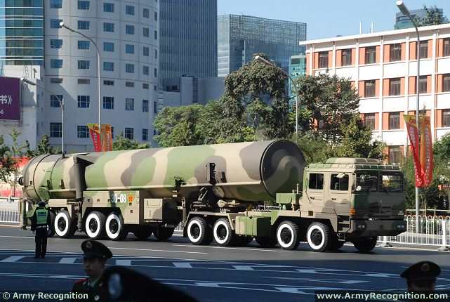 DF-31. Фото с сайта armyrecognition.com
