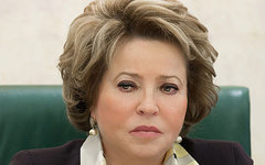 Валентина Матвиенко. Фото пользователя Flickr Совет Федерации