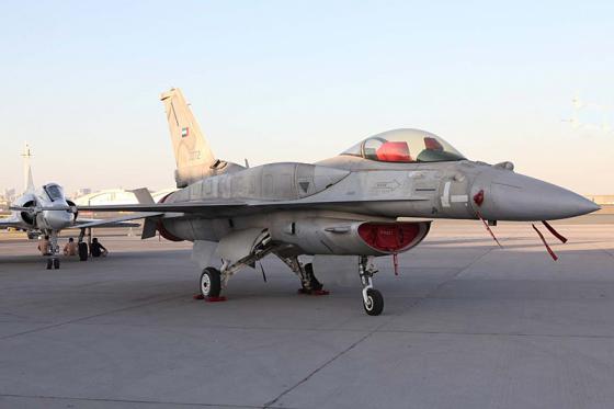 F-16 ВВС Египта. Фото с сайта fightglobal.com