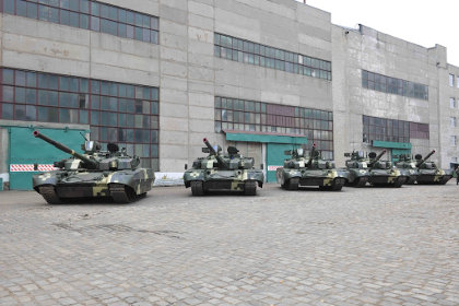 Танки «Оплот». Фото с сайта ukroboronprom.com.ua Танки «Оплот». Фото с сайта ukroboronprom.com.ua