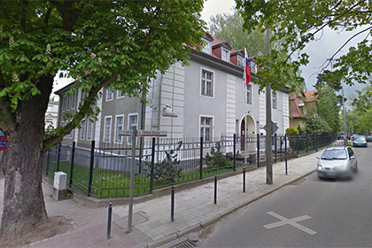 Российское генконсульство в Гданьске. Изображение с сервиса Google Street View