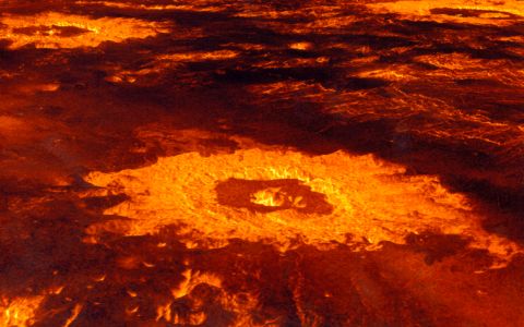 Кратеры на поверхности Венеры. Фото NASA с сайта wikimedia.org Кратеры на поверхности Венеры. Фото NASA с сайта wikimedia.org