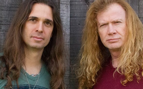 Кико Лоурейро и Дэйв Мастейн. Фото с сайта megadeth.com
