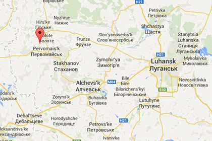 Село Катериновка. Изображение с сервиса Google Maps
