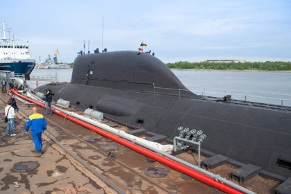 Атомная подводная лодка проекта «Ясень» © РИА Новости Атомная подводная лодка проекта «Ясень» © РИА Новости