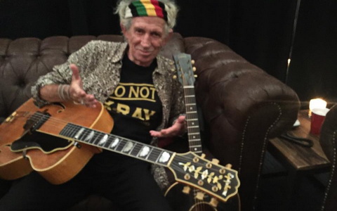 Кит Ричардс. Фото со страницы артиста в Facebook