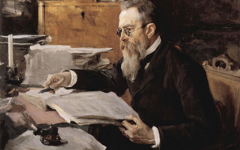 В. А. Серов. Портрет Н. А. Римского-Корсакова, 1898. В. А. Серов. Портрет Н. А. Римского-Корсакова, 1898.