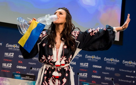 Джамала. Фото Anna Velikova (EBU) с сайта eurovision.tv Джамала. Фото Anna Velikova (EBU) с сайта eurovision.tv