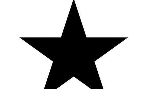 Фрагмент обложки альбома «Blackstar» Фрагмент обложки альбома «Blackstar»
