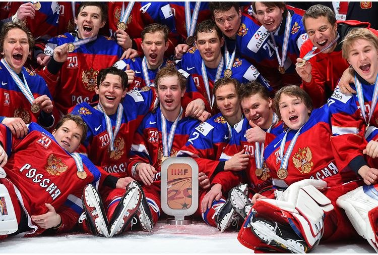 Молодежная сборная России по хоккею. Фото с официального сайта МЧМ 2017 worldjunior2017.com