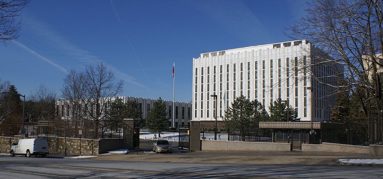 Посольство России в Вашингтоне. Фото с сайта wikipedia.org