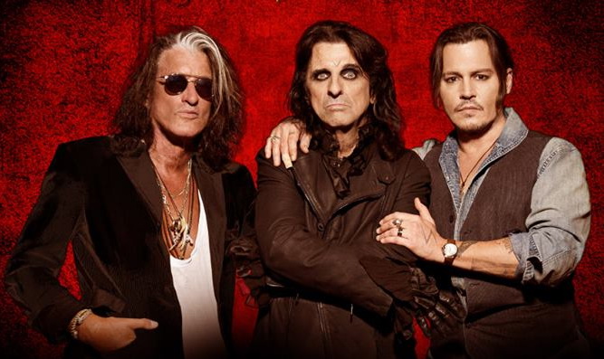 Hollywood Vampires. Фрагмент афиши Hollywood Vampires. Фрагмент афиши