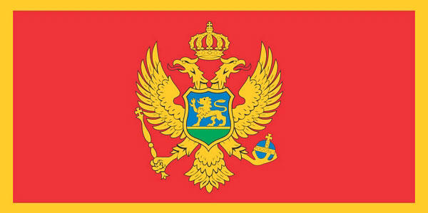 Флаг Черногории